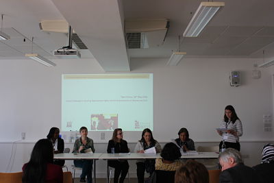 Reproductive Rights Workshop panel